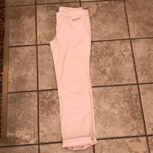 Loft Modern Straight Cropped Pants